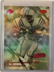 Edgerrin James [HoloSilver] #86 Football Cards 1999 Collector's Edge Masters Prices