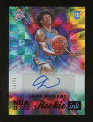 Jalen Williams [Red] #RI-JLW Basketball Cards 2022 Panini Hoops Rookie Ink Autographs Prices