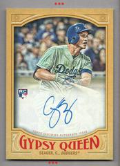 Corey Seager [Gold] Baseball Cards 2016 Topps Gypsy Queen Autographs Prices