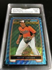 Manny Machado [Blue Wave Refractor] #BCP217 Baseball Cards 2012 Bowman Chrome Prospects Prices