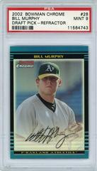 Bill Murphy [Refractor] #28 Baseball Cards 2002 Bowman Chrome Draft Picks Prices
