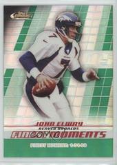 John Elway [Green Refractor] Football Cards 2008 Topps Finest Moments Prices