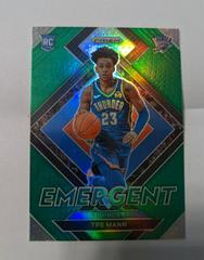 Tre Mann [Green Prizm] Basketball Cards 2021 Panini Prizm Emergent Prices