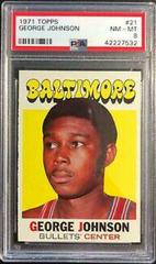 George Johnson Basketball Cards 1971 Topps Prices