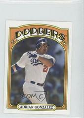 Adrian Gonzalez Baseball Cards 2013 Topps 1972 Minis Prices