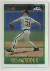 Greg Maddux [Refractor] #49 Baseball Cards 1997 Topps Chrome Prices