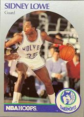 Sidney Lowe Basketball Cards 1990 Hoops Prices