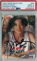 Dawn Staley Basketball Cards 1994 Upper Deck USA Basketball Prices