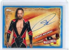 Shinsuke Nakamura [Blue] #A-SN Wrestling Cards 2020 Topps WWE Road to WrestleMania Autographs Prices