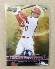 Shohei Ohtani [Gold] #PP-SO Baseball Cards 2018 Bowman's Best Power Producers Prices