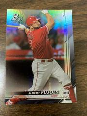 Albert Pujols #4 Baseball Cards 2019 Bowman Platinum Prices