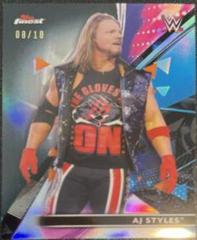 AJ Styles [Refractor] Wrestling Cards 2021 Topps Finest WWE Prices