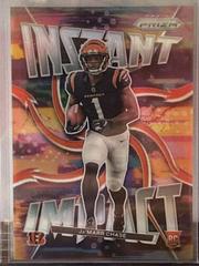 Ja'Marr Chase Football Cards 2021 Panini Prizm Instant Impact Prices