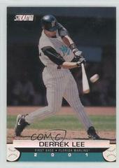 Derrek Lee #134 Baseball Cards 2001 Stadium Club Prices
