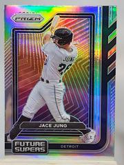 Jace Jung [Silver] #FS10 Baseball Cards 2023 Panini Prizm Future Supers Prices