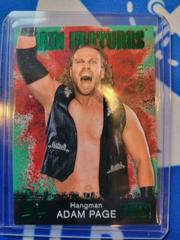 Hangman Adam Page [Green] #MF-25 Wrestling Cards 2021 Upper Deck AEW Main Features Prices