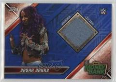 Sasha Banks [Blue] Wrestling Cards 2019 Topps WWE RAW Mat Relics Prices