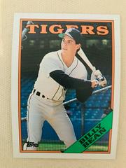 Billy Bean #267 Baseball Cards 1988 Topps Prices