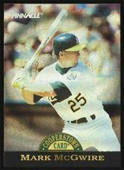 Mark McGwire [Dufex] #30 Baseball Cards 1993 Pinnacle Cooperstown Prices