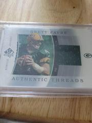Brett Favre [Single Jersey] #JC-BF Football Cards 2003 SP Authentic Threads Prices