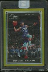 Devonte' Graham [Gold] #92 Basketball Cards 2019 Panini One and One Prices