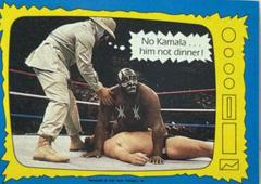 Kamala, Kimchee Wrestling Cards 1987 Topps WWF Prices