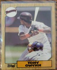 Tony Gwynn #530 Baseball Cards 1987 Topps Tiffany Prices