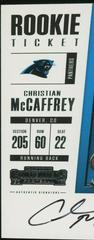Christian McCaffrey [Autograph] #311 Football Cards 2017 Panini Contenders Prices
