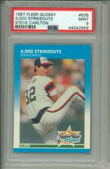 4,000 Strikeouts [Steve Carlton] #635 Baseball Cards 1987 Fleer Glossy Prices
