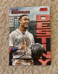 Julio Rodriguez [Red] #7B Baseball Cards 2022 Stadium Club Dynasty and Destiny Prices