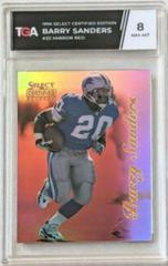 Barry Sanders [Mirror Red] #33 Football Cards 1996 Select Certified Prices