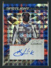 Kevin Harvick [Reactive Blue] #SS-KH Racing Cards 2021 Panini Prizm Spotlight Signatures Prices