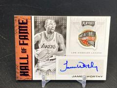 James Worthy [Purple] #HOF-JWO Basketball Cards 2020 Panini Chronicles Hall of Fame Autographs Prices