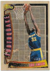 Joe Smith #YQ13 Basketball Cards 1996 Topps Youthquake Prices
