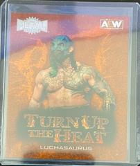 Luchasaurus #TH-14 Wrestling Cards 2022 SkyBox Metal Universe AEW Turn up the Heat Prices