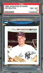 Jim Bouton Baseball Cards 1964 Wheaties Stamps Prices