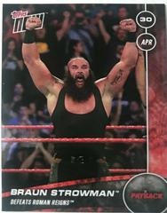 Braun Strowman Wrestling Cards 2017 Topps Now WWE Prices