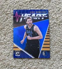 Dirk Nowitzki [Blue] Basketball Cards 2018 Panini Donruss Optic All Heart Prices