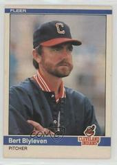 Bert Blyleven #536 Baseball Cards 1984 Fleer Prices