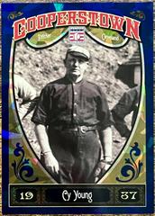 Cy Young [Blue Crystal] #2 Baseball Cards 2013 Panini Cooperstown Prices