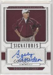 Bobby Bowden [Signatures] #72 Football Cards 2019 Panini National Treasures Collegiate Prices
