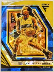 Cole Anthony [Blue Ice] #11 Basketball Cards 2022 Panini Flux Prices