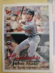 John Mabry [Highlights] Baseball Cards 1997 Topps Prices