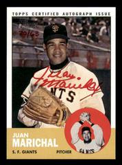 Juan Marichal [Red Ink] #ROAJM Baseball Cards 2012 Topps Heritage Real One Autographs Prices
