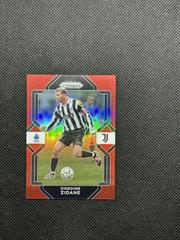 Zinedine Zidane [Red] #206 Soccer Cards 2022 Panini Chronicles Serie A Prices