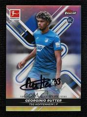 Georginio Rutter #BCA-GRU Soccer Cards 2021 Topps Finest Bundesliga Autographs Prices