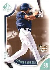 Everth Cabrera #146 Baseball Cards 2009 SP Authentic Prices