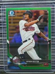 Byron Buxton [Green Refractor] #2 Baseball Cards 2018 Bowman Chrome Prices