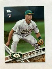 Matt Chapman [Camo] #US4 Baseball Cards 2017 Topps Update Prices