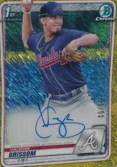 Vaughn Grissom [Gold Shimmer] #CPAVG Baseball Cards 2020 Bowman Chrome Prospect Autographs Prices